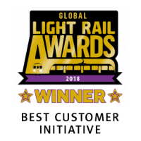 Global light rail awards - Best customer initiative