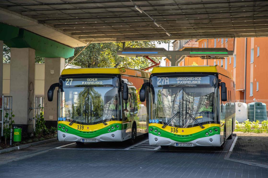 Centru Przesiadkowe ładowarki autobusów