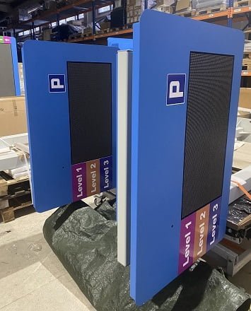 LED Parking Displays for a UK partner