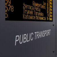 RTPI LED display for public transport