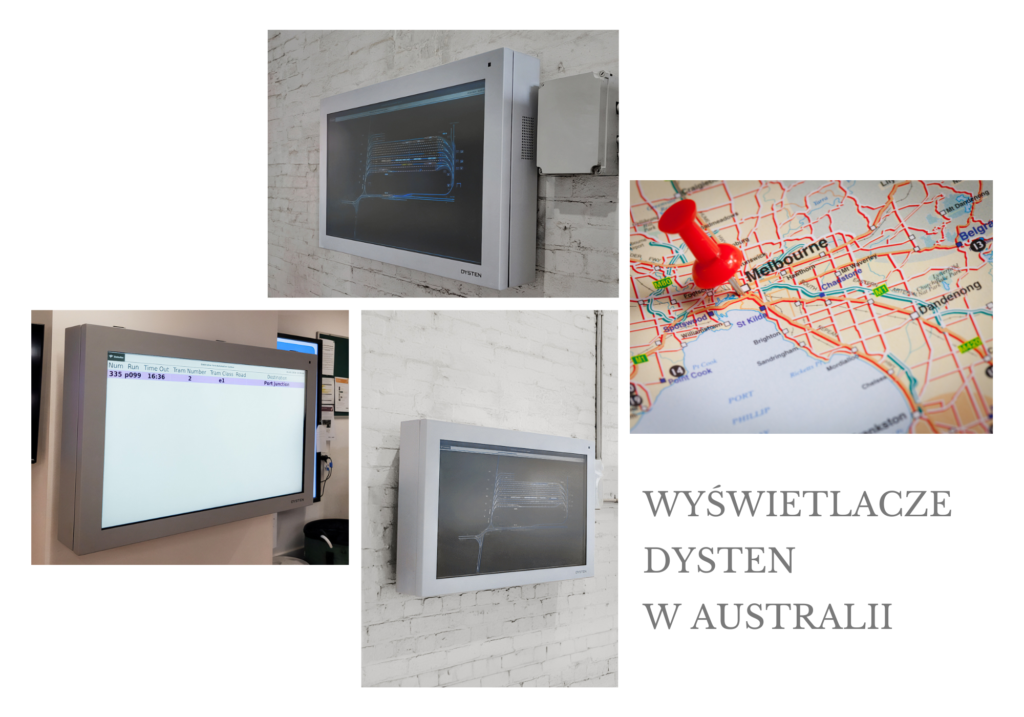 Wyświetlacze TFT LCD DYSTEN w Australii